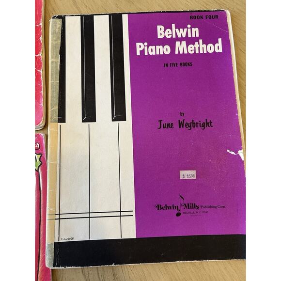 5* VTG Piano Sheet Music Beginners Kids BACH Schaum Schmitt Xmas Learn Prep Play - Picture 6 of 16